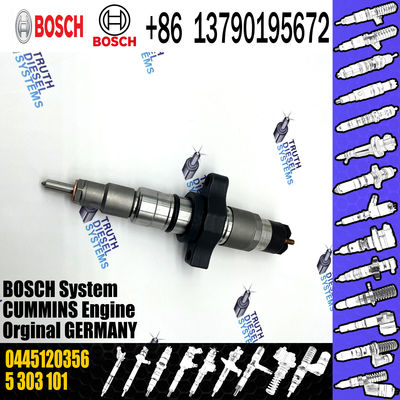 Excavator parts common rail fuel injector 5303101 0445120356 for cummins engine QSC8.3 QSB6.7 injector