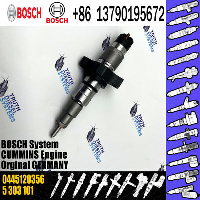 Excavator parts common rail fuel injector 5303101 0445120356 for cummins engine QSC8.3 QSB6.7 injector