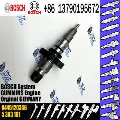 Excavator parts common rail fuel injector 5303101 0445120356 for cummins engine QSC8.3 QSB6.7 injector