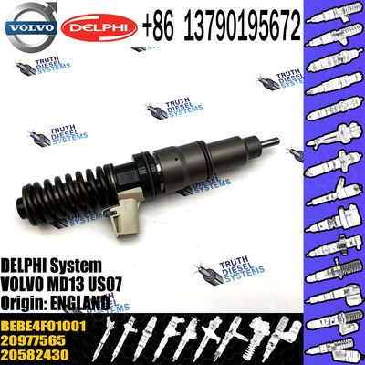 BEBE4F04001 Diesel fuel injector 20977565; MD13 E3.3 injector nozzle BEBE4F01101, BEBE4F01102 Common rail injector