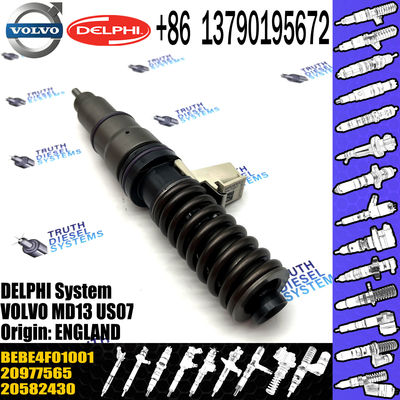 BEBE4F04001 Diesel fuel injector 20977565; MD13 E3.3 injector nozzle BEBE4F01101, BEBE4F01102 Common rail injector