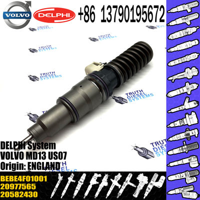 BEBE4F04001 Diesel fuel injector 20977565; MD13 E3.3 injector nozzle BEBE4F01101, BEBE4F01102 Common rail injector