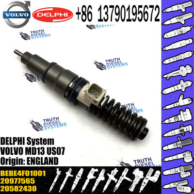 BEBE4F04001 Diesel fuel injector 20977565; MD13 E3.3 injector nozzle BEBE4F01101, BEBE4F01102 Common rail injector