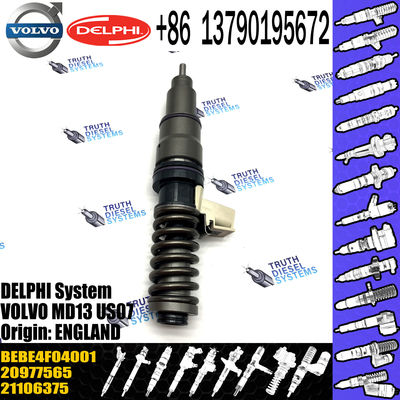 Direct Sale Diesel Fuel Injector 21244717 21106375 BEBE4F04001 For VOL MD13 USO7