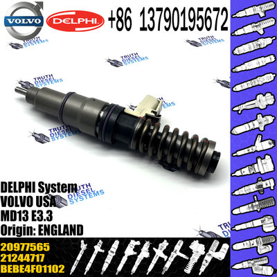 BEBE4F04001 Diesel fuel injector 20977565; MD13 E3.3 injector nozzle BEBE4F01101, BEBE4F01102 Common rail injector