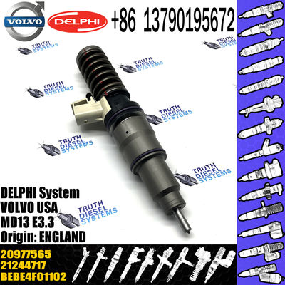 BEBE4F04001 Diesel fuel injector 20977565; MD13 E3.3 injector nozzle BEBE4F01101, BEBE4F01102 Common rail injector