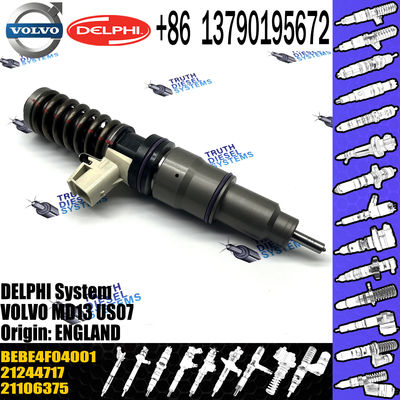 Direct Sale Diesel Fuel Injector 21244717 21106375 BEBE4F04001 For VOL MD13 USO7