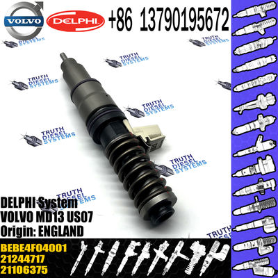 Direct Sale Diesel Fuel Injector 21244717 21106375 BEBE4F04001 For VOL MD13 USO7