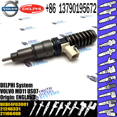 Hot selling high quality fuel injector assembly 85013144 BEBE4F00001 BEBE4F03001 for VOL MD11 US07