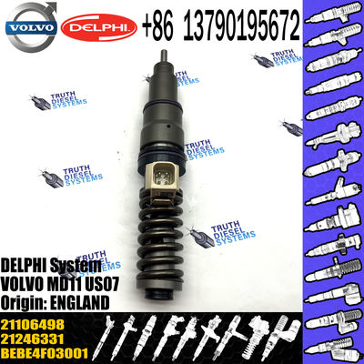 Direct Sale Diesel Fuel Injector 21246331 21106498 BEBE4F03001 For VOL MD11 US07