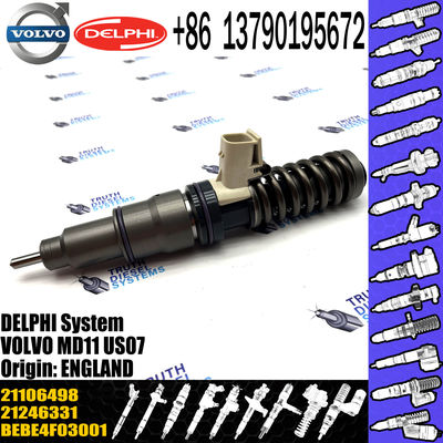 Direct Sale Diesel Fuel Injector 21246331 21106498 BEBE4F03001 For VOL MD11 US07