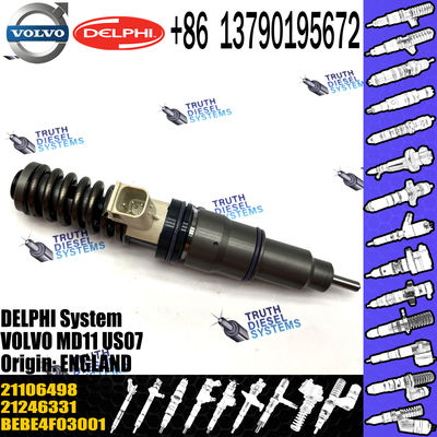 Direct Sale Diesel Fuel Injector 21246331 21106498 BEBE4F03001 For VOL MD11 US07