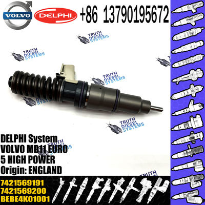 Common Rail Diesel Fuel Injector 21569191 For VOL FH12, FH13 Engine Nozzle BEBE4N01001 7421569191