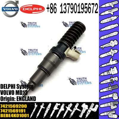 MD13 Diesel Engine Fuel Injector BEBE4K01001 For VOL Truck 21569200 RVI 7421569200 7421582094 7421644596