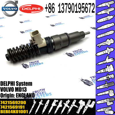 MD13 Diesel Engine Fuel Injector BEBE4K01001 For VOL Truck 21569200 RVI 7421569200 7421582094 7421644596
