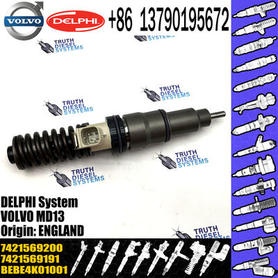 MD13 Diesel Engine Fuel Injector BEBE4K01001 For VOL Truck 21569200 RVI 7421569200 7421582094 7421644596