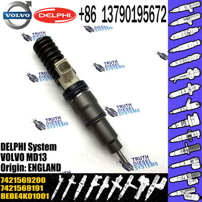 MD13 Diesel Engine Fuel Injector BEBE4K01001 For VOL Truck 21569200 RVI 7421569200 7421582094 7421644596