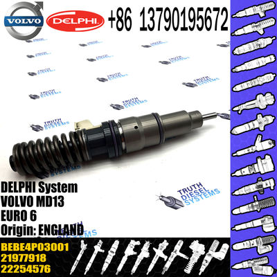 Direct Sale Diesel Fuel Injector 21977918 22254576 BEBE4P03001 For VOL MD13 EURO 6