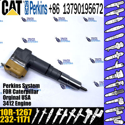 High quality common rail fuel injector 232-1171 10R1267 10R-1267 with stock available and fast delivery