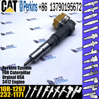 High quality common rail fuel injector 232-1171 10R1267 10R-1267 with stock available and fast delivery