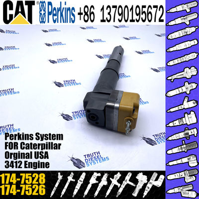 3412E Engine Diesel Injector 174-7526 232-1183 Common Rail Injector 174-7528