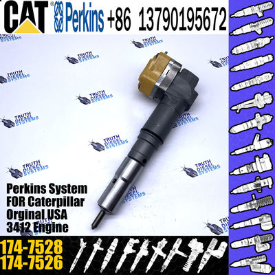 3412E Engine Diesel Injector 174-7526 232-1183 Common Rail Injector 174-7528