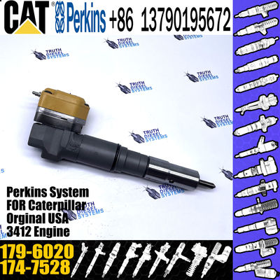JIsion Diesel 3412E Engine Fuel Injector 174-7528 20R-4148 179-6020