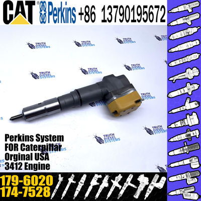 JIsion Diesel 3412E Engine Fuel Injector 174-7528 20R-4148 179-6020