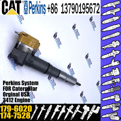 JIsion Diesel 3412E Engine Fuel Injector 174-7528 20R-4148 179-6020