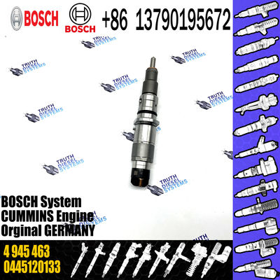 Fuel injector for sale 0445120133 for cummins qsc8.3 qsl9 common rail diesel injector 4993482 4945463