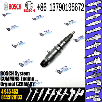 Fuel injector for sale 0445120133 for cummins qsc8.3 qsl9 common rail diesel injector 4993482 4945463
