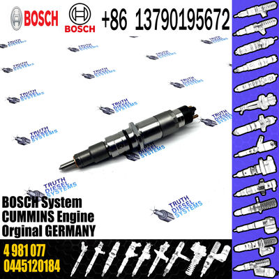 Common Rail Diesel Fuel Injector 0445120184 FOR CUMMINS 4981077 5253221 0445120071