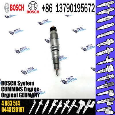 Original Diesel Engine Fuel Injector 0445120187 5256034 4983514 68210512AA 0986435573 F00E200419