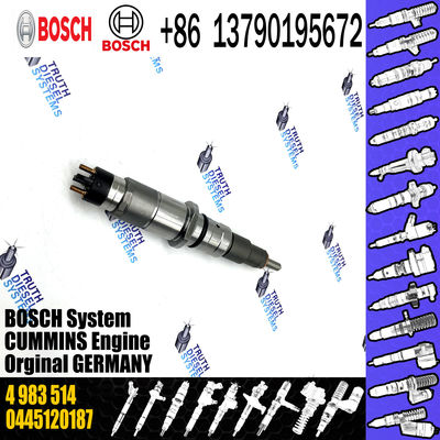 Original Diesel Engine Fuel Injector 0445120187 5256034 4983514 68210512AA 0986435573 F00E200419