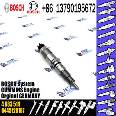 Original Diesel Engine Fuel Injector 0445120187 5256034 4983514 68210512AA 0986435573 F00E200419