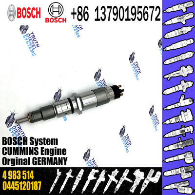 Original Diesel Engine Fuel Injector 0445120187 5256034 4983514 68210512AA 0986435573 F00E200419
