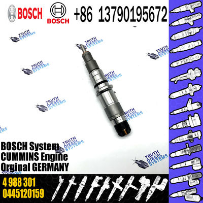 high quality common rail injector 0445120254 5263317 4988301 injector for Cummins injector nozzle 0445120254 5263317