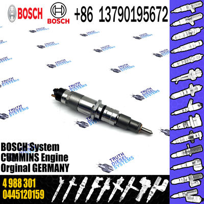high quality common rail injector 0445120254 5263317 4988301 injector for Cummins injector nozzle 0445120254 5263317