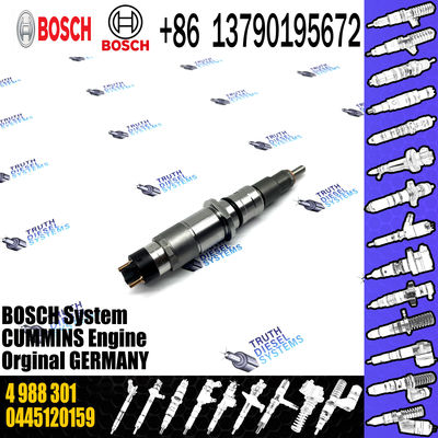 high quality common rail injector 0445120254 5263317 4988301 injector for Cummins injector nozzle 0445120254 5263317