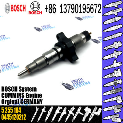 Common Rail Feul Injector 0445 120 212 0445120212 5255184 for Cummins ISB5.9 Diesel Engine