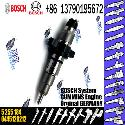 Common Rail Feul Injector 0445 120 212 0445120212 5255184 for Cummins ISB5.9 Diesel Engine