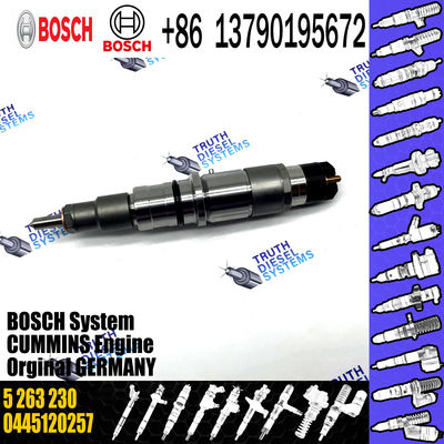 High Quality New Diesel Common Rail Fuel Injector 0445120257 5263230 for Cummins ISC ISLE engine