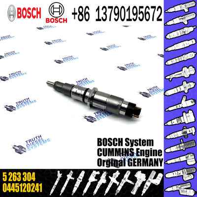 Fuel system Common rail fuel injector 0445120122 ISLe QSL9 engine fuel injector 4930485 5263304