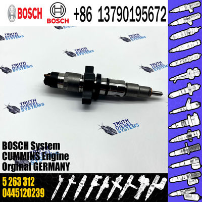 Diesel Fuel Injector Common Rail Injector Assembly 5263312 0445120239 for Cummins ISB QSB5.9