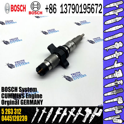 Diesel Fuel Injector Common Rail Injector Assembly 5263312 0445120239 for Cummins ISB QSB5.9