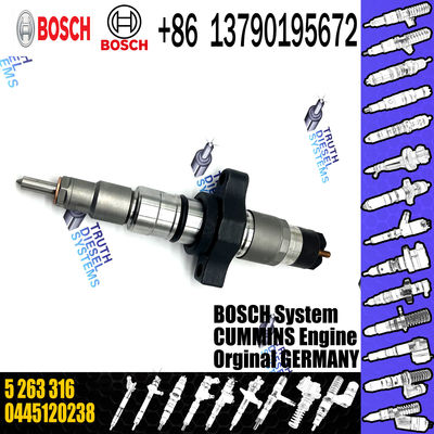 Common Rail Injector 0445 120 238 diesel engine Injector 0445120238 5263316 for CUMMINS