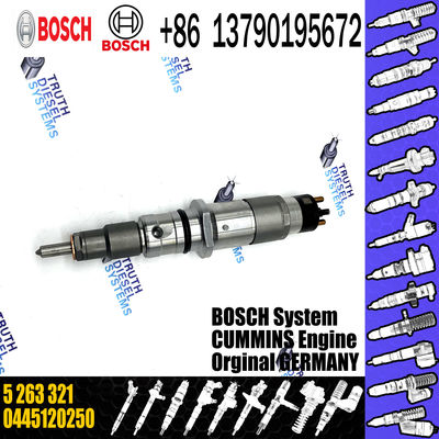 high quality diesel fuel injector 044512060 0445120250 common rail injector 0445120060 5263321 for DAF LF CF Cummins