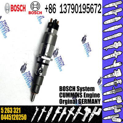 high quality diesel fuel injector 044512060 0445120250 common rail injector 0445120060 5263321 for DAF LF CF Cummins