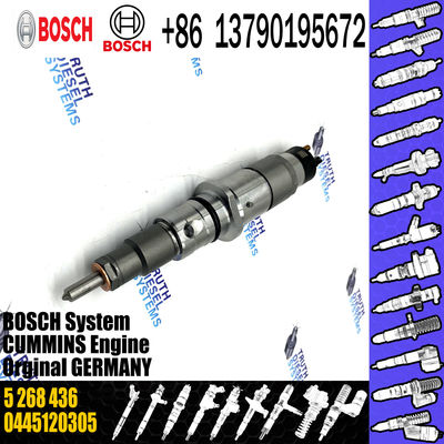 Diesel Engine Fuel Injector Excavator Accessories Diesel Motor Parts 0445120305 6746113100 5268436