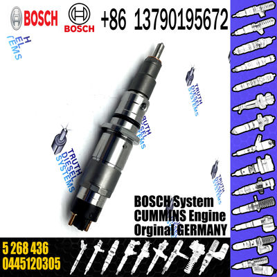 Diesel Engine Fuel Injector Excavator Accessories Diesel Motor Parts 0445120305 6746113100 5268436